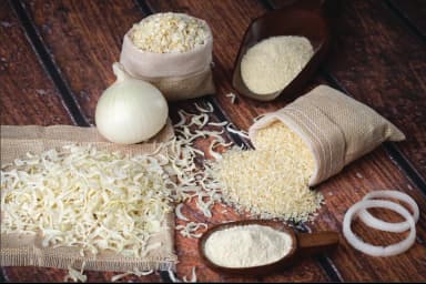 Dehydrated White Onion