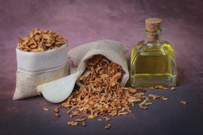 Fried Coated White Onion