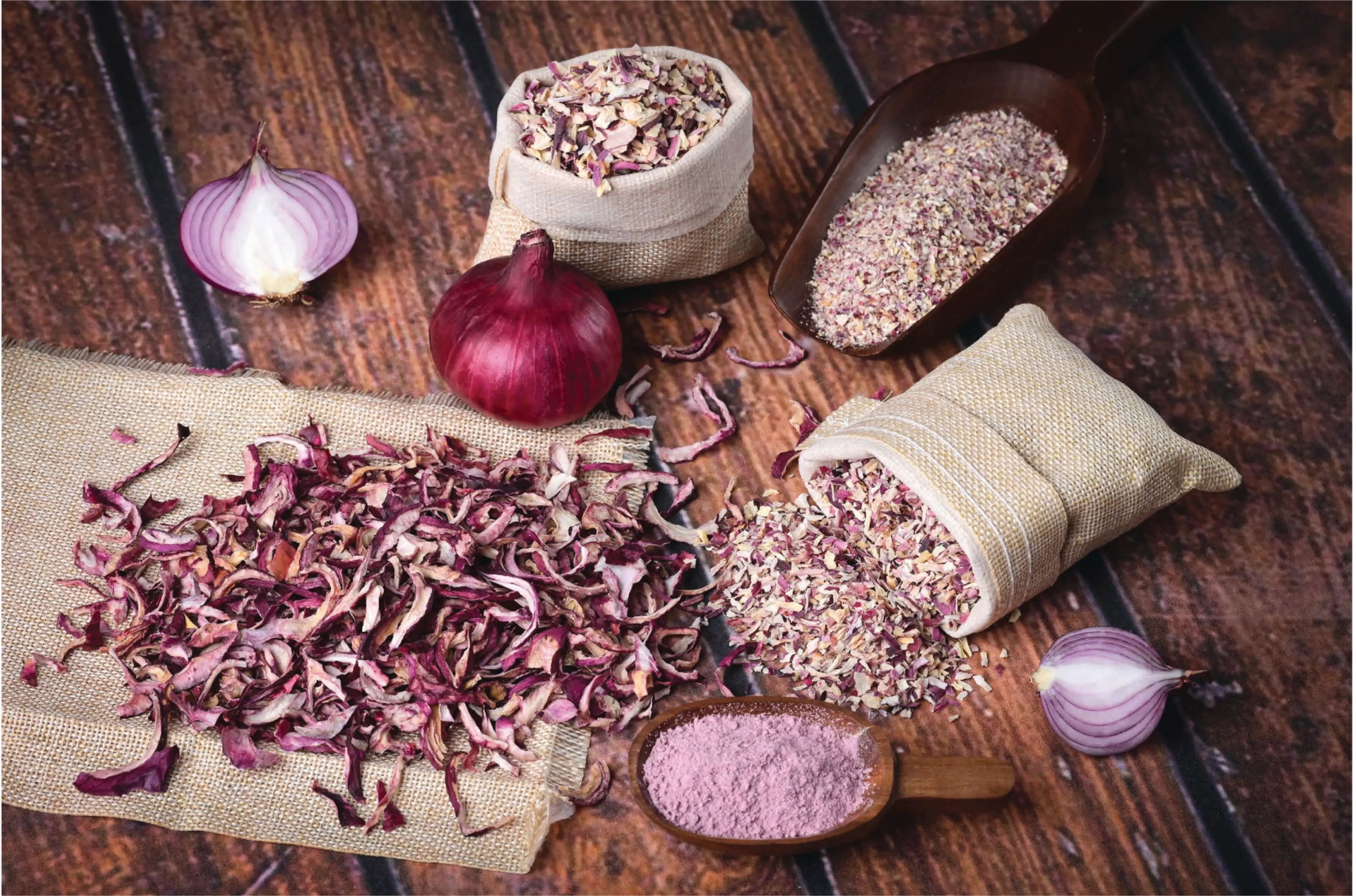 Dehydrated Red Onion