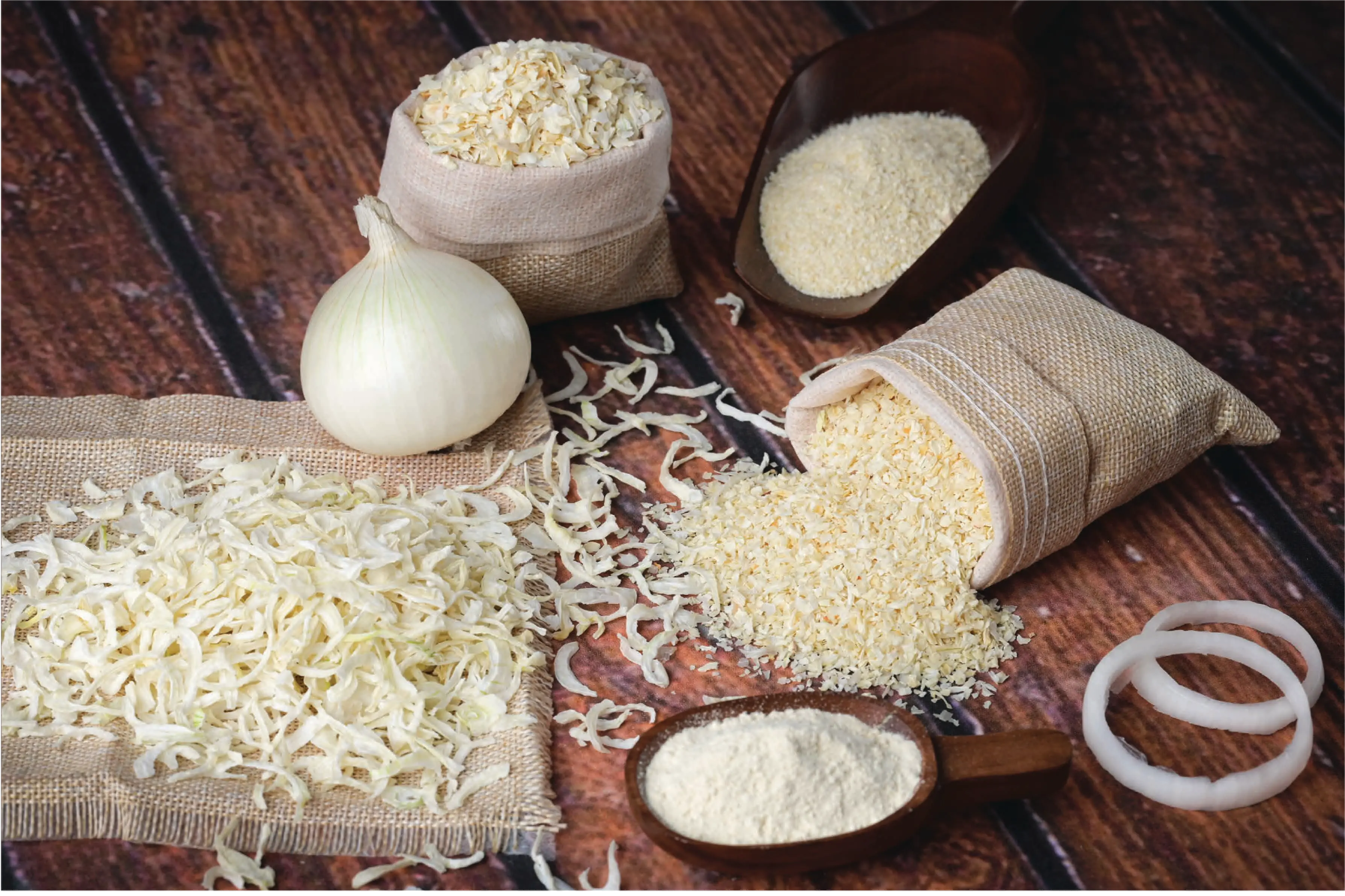 Dehydrated White Onion